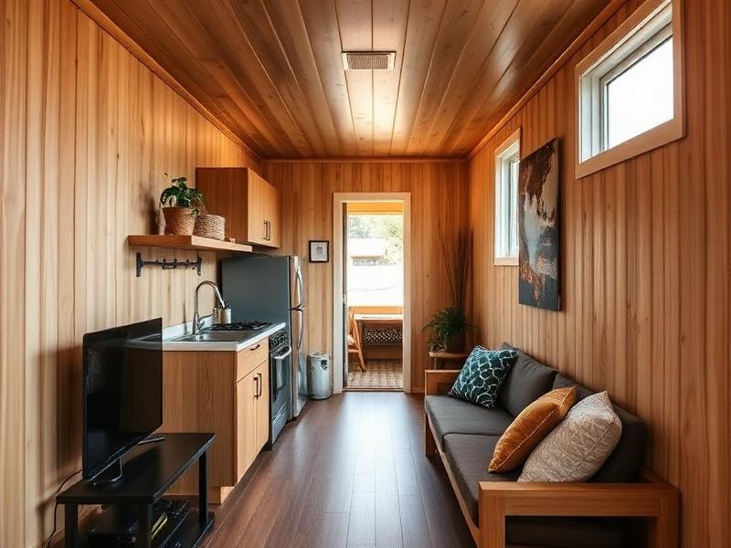 Container home interior